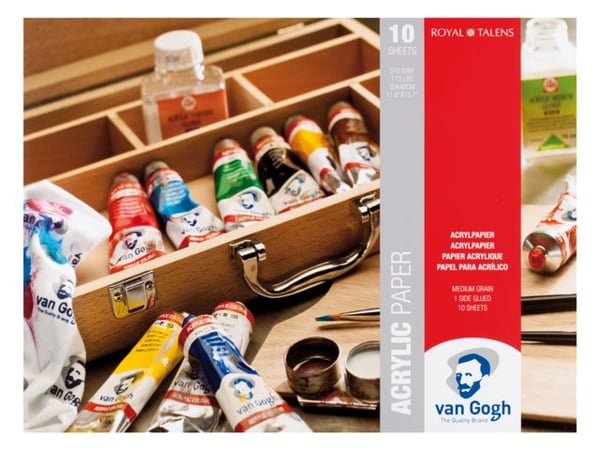Van Gogh 93163040 speciel papir til kunsthåndværk Kunstpapir 10 ark