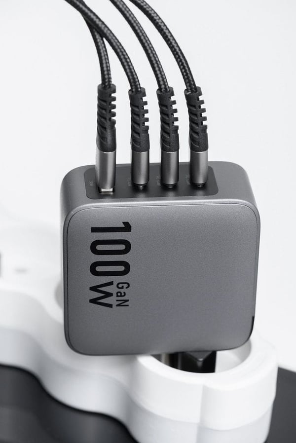 Miniatyrbillede 2 af 9: Forcell VT-46 Universel Grå Vekselstrøm Hurtig opladning Indendørs