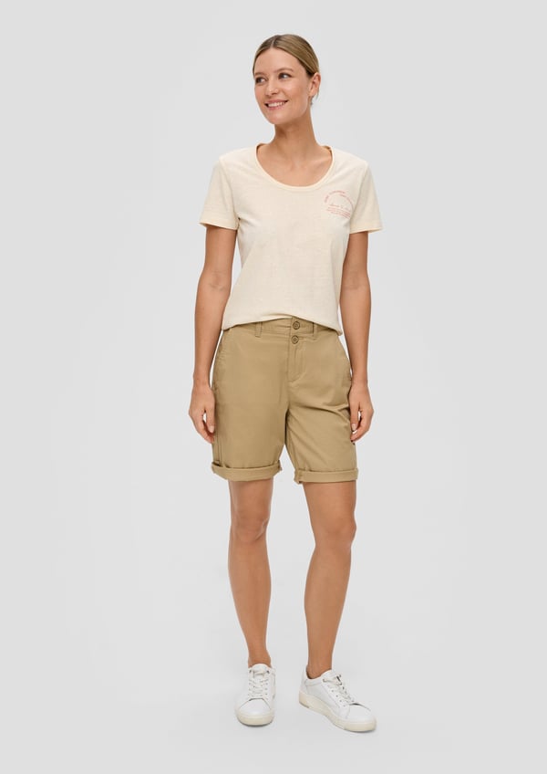 Miniatyrbillede 5 af 6: s.Oliver 2142741.8238.34 shorts Hunstik Beige