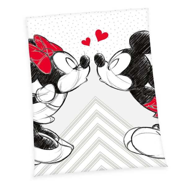 Miniatyrbild 1 av 3: HERDING 7478480036 pläd 150 x 200 cm Polyester Svart, Röd, Vit