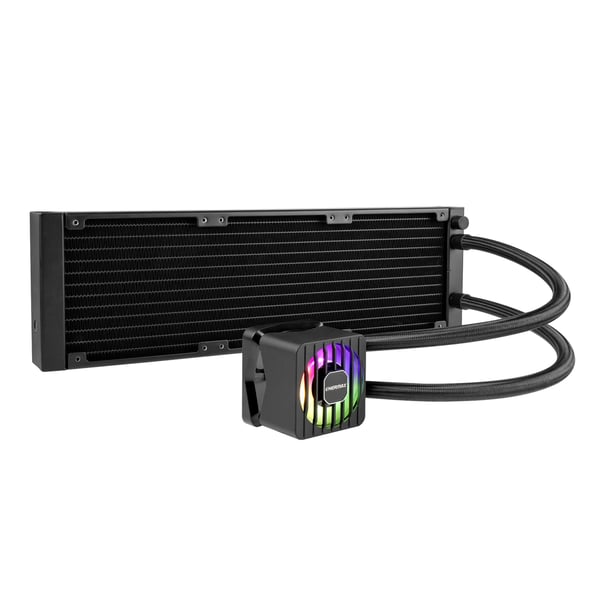 Enermax LIQMAXFLO Suoritin Nestejäähdytyspakkaus 12 cm Musta 1 kpl