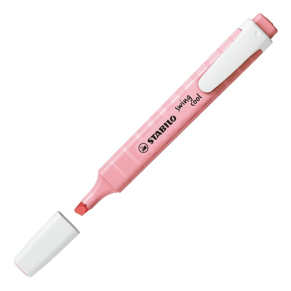 STABILO swing cool Pastel speedmarker 1 stk Mejselspids Lyserød