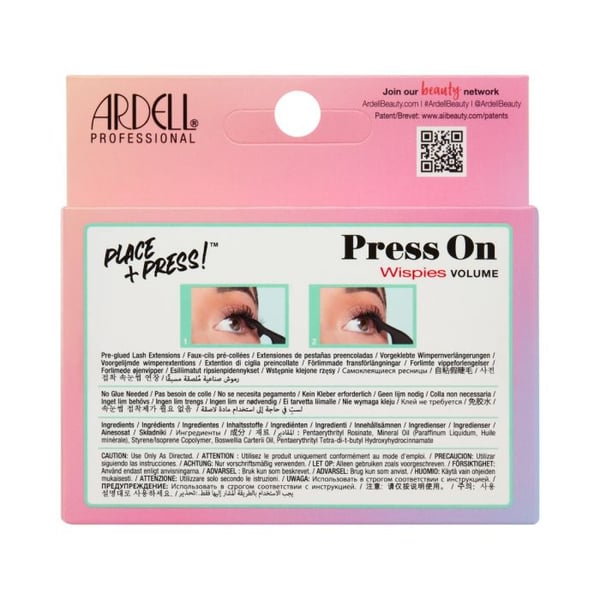 Ardell Press On Cluster flare -irtoripset Musta
