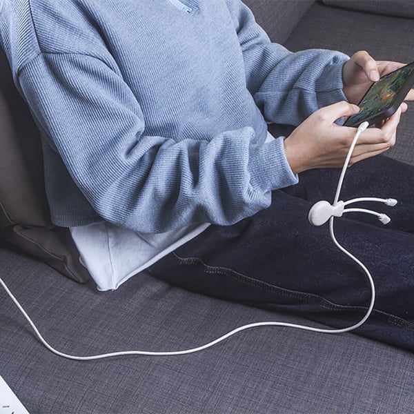 Xoopar XP71024.38LR kabel til mobiltelefon Hvid 1 m USB C + USB A Lightning + micro-USB B + USB C