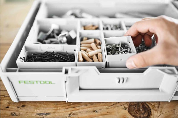 Festool 204854 værktøjskasse og kasse Værktøjskassesæt Plast Hvid