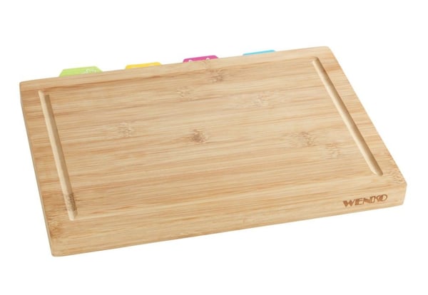 Miniatyrbild 4 av 9: WENKO 53064100 skärbrädor Rektangulär Bamboo Trä