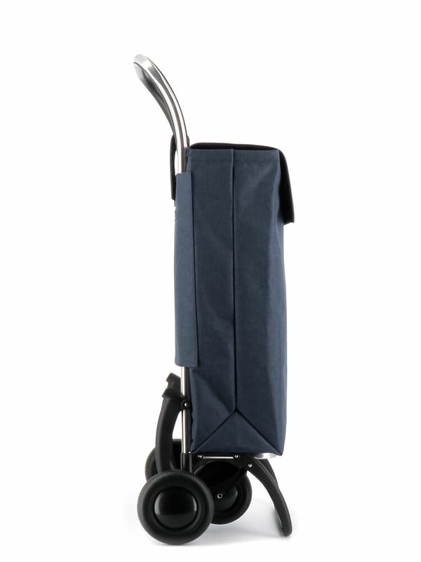 Miniatyrbillede 5 af 5: Rolser SBE014-1001 indkøbstaske Mørkeblå Trolley taske