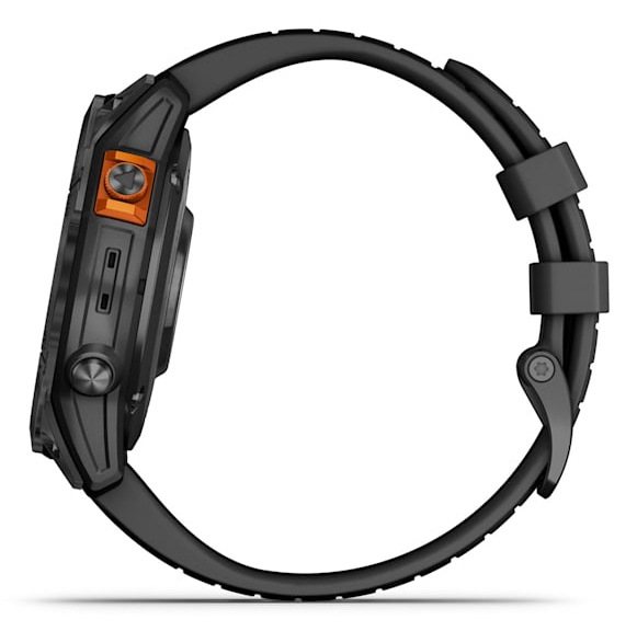 Miniatyrbillede 7 af 13: Garmin fēnix 7 Pro Solar Edition 3,3 cm (1.3") MIP 47 mm Digital 260 x 260 pixel Berøringsskærm Sort, Grå Wi-Fi GPS (satellit)
