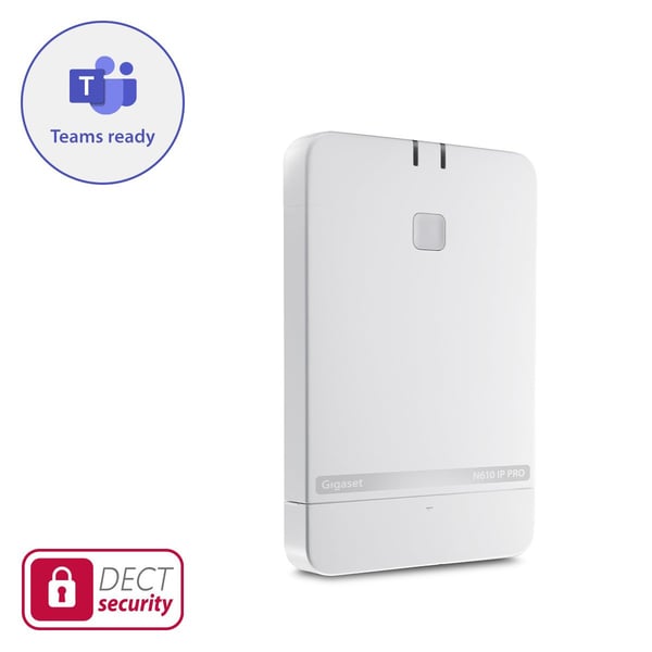 Gigaset N610 IP PRO basstation för DECT Vit