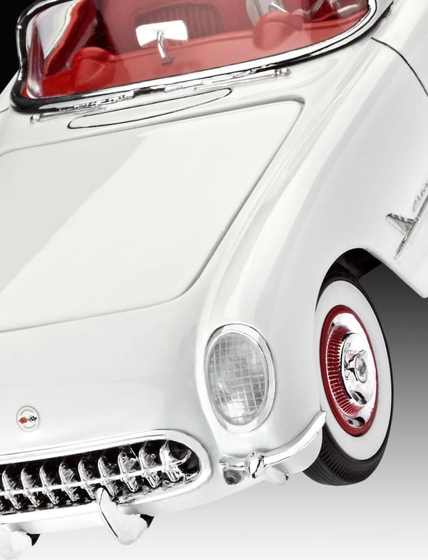 Miniatyrbild 11 av 13: Revell 1953 Chevrolet Corvette Roadster Modellroadster Monteringssats 1:24