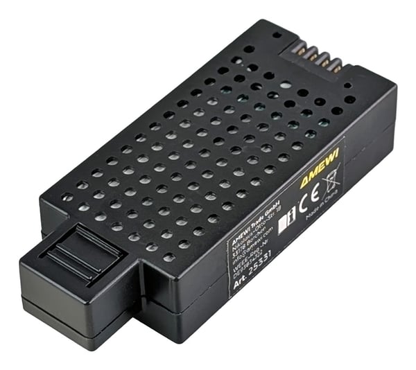 Amewi RC Helikopter EC135 Li-Po Batteri 400mAh blå/sort