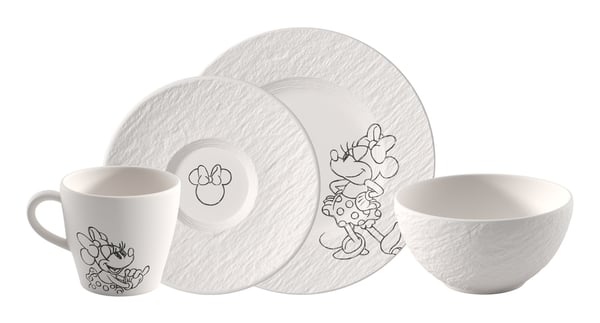 Villeroy & Boch 1047208704 bordservicesæt 4 stk Porcelæn Hvid
