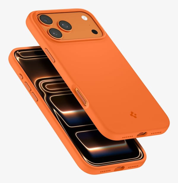 Miniatyrbillede 7 af 9: Spigen Silicone Fit (Mag Fit) mobiltelefon etui 17,5 cm (6.9") Cover Orange