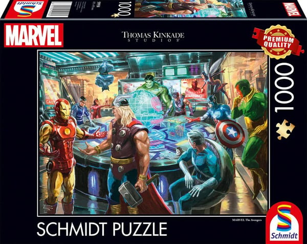 Miniatyrbillede 1 af 2: Schmidt Spiele 59958 puslespil 1000 stk Andet