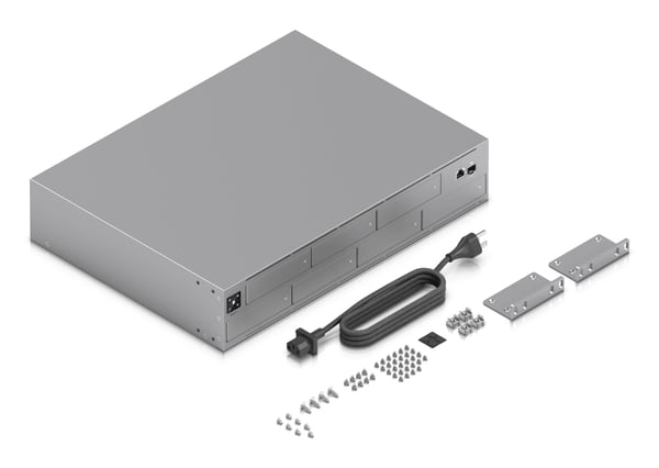 Miniatyrbillede 7 af 7: Ubiquiti UNAS Pro NAS Stativ (2U) Cortex-A Cortex-A57 8 GB Grå