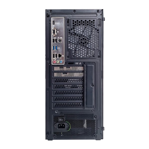 VIZZIO OR12471079 PC Intel® Core™ i5 i5-12400F 16 GB DDR4-SDRAM 500 GB SSD NVIDIA GeForce RTX 3050 Windows 11 Home (esiasennettu kokeiluversio) Midi Tower Musta