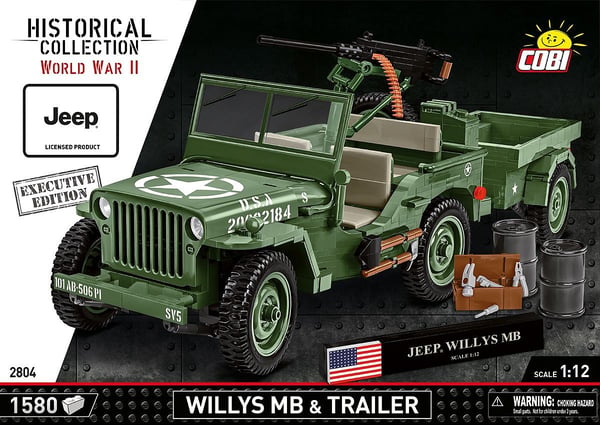 Executive Edition Willys MB & Släpvagn