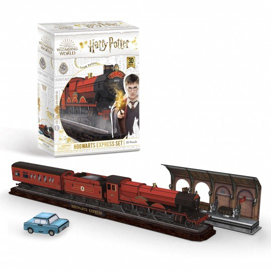 Miniatyrbild 3 av 3: Revell Hogwarts Express 3D-pussel 180 styck Byggnader