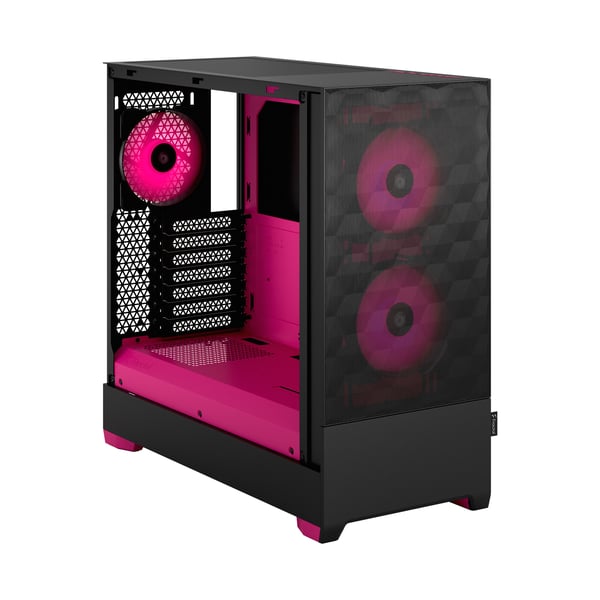 Miniatyrbillede 10 af 12: Fractal Design Pop Air Tower Sort, Magenta