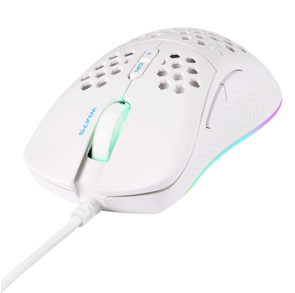 Miniatyrbillede 1 af 9: Deltaco Gaming GAM-108-W mus Spil Højre hånd USB Type-A Optisk 6400 dpi