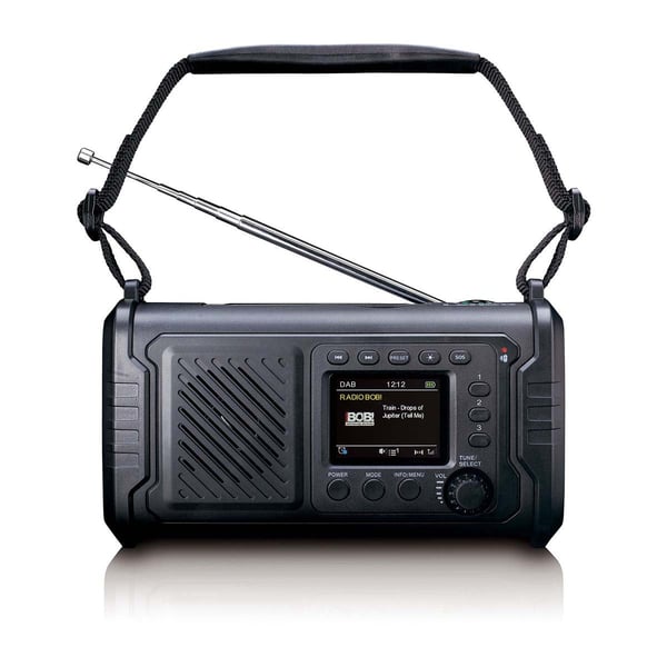 Lenco PDR-055BK radioapparater Bärbar Svart
