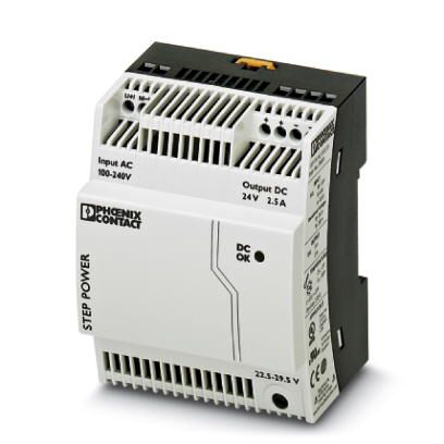 Phoenix Contact STEP-PS/ 1AC/ 5DC/6.5 enhed til strømforsyning 32,5 W Grå