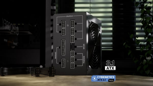 ENDORFY Supremo FM6 1000 W strömförsörjningsenheter 24-pin ATX ATX Svart
