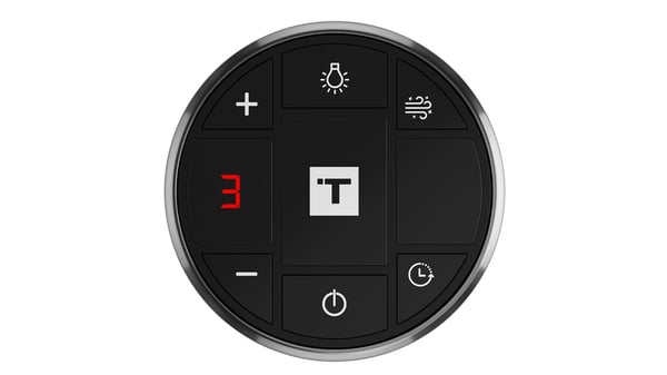 Teka DHT 96340 IX Indbygget loft Rustfrit stål 447 m³/t
