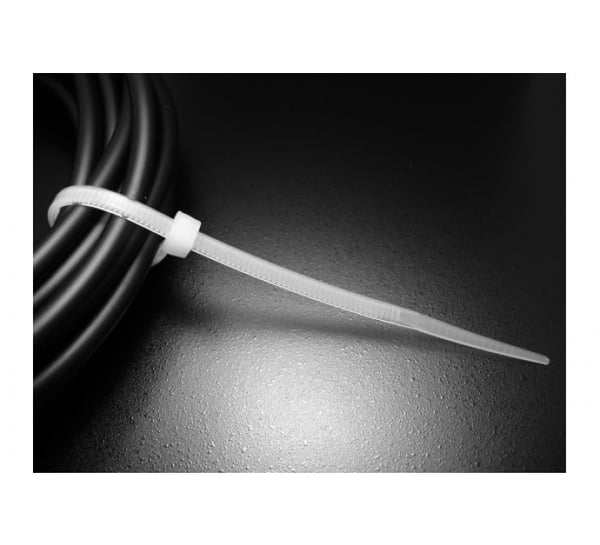 CUC Exertis Connect 180150 buntband Buntband med dubbla låshuvuden Vit 500 styck