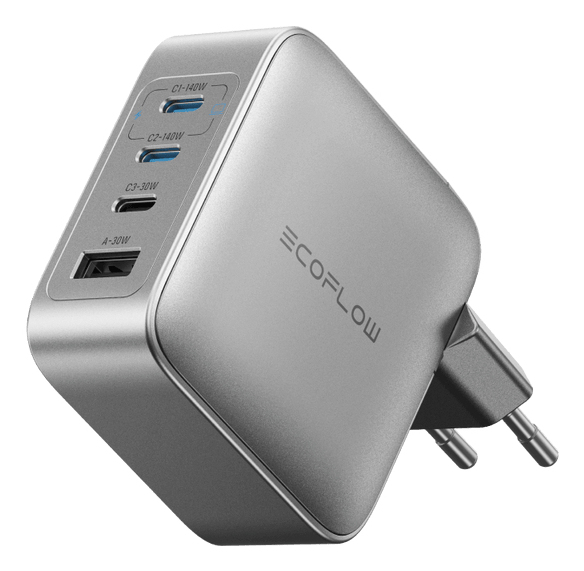Miniatyrbillede 1 af 2: EcoFlow RAPID Pro Universel Sølv Vekselstrøm Indendørs