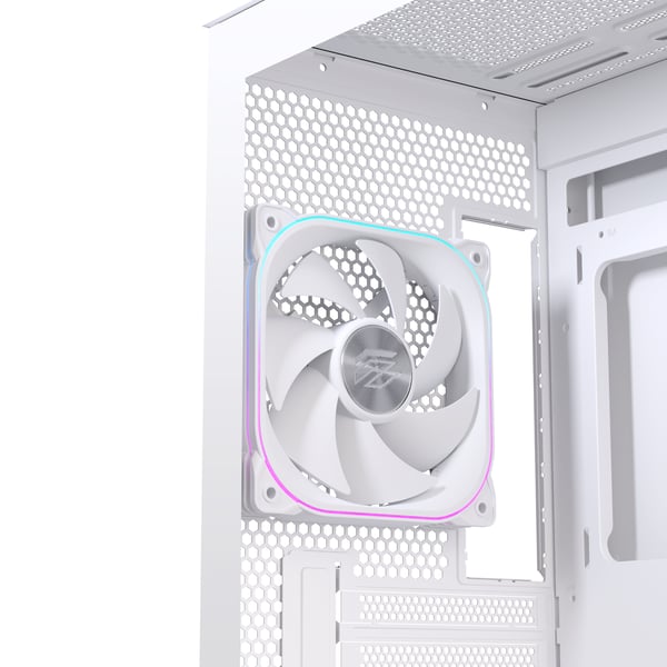 Miniatyrbillede 2 af 9: Einarex EXCS-SM-51DR-W computeretui Micro Tower Hvid