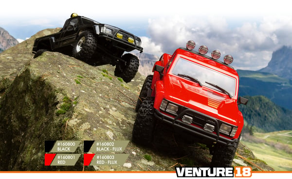 HPI Racing Venture18 1985 Toyota SR5 Radio-kontrolleret (RC) model Offroad bil Elektrisk motor 1:18