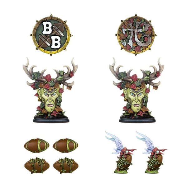 Miniatyrbild 4 av 5: Games Workshop The Athelorn Avengers Wood Elf Blood Bowl Team