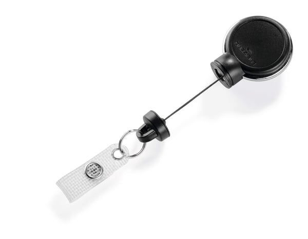 Durable 834901 korttipidikkeen lisävaruste Nimikortti jojolla Musta 1 kpl
