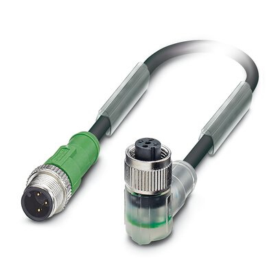 Phoenix Contact 1546592 sensor- & aktuatorkabel 2 m M12 Sort