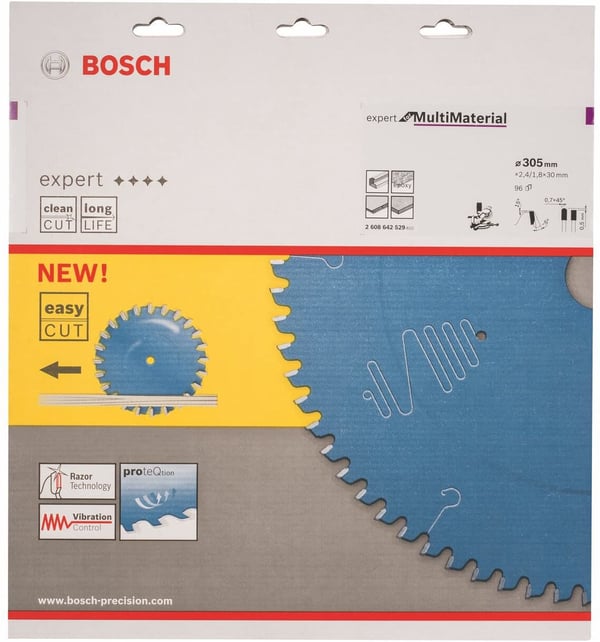 Bosch ‎2608642529 pyörösahanterä 30,5 cm 1 kpl