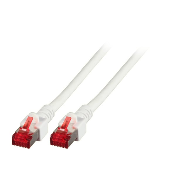 Miniatyrbillede 1 af 4: EFB Elektronik K5518.1,5 netværkskabel Hvid 1,5 m Cat6 S/FTP (S-STP)