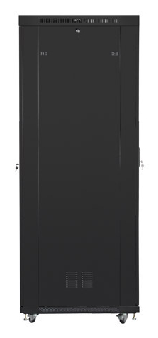 Lanberg FF01-8047-12BL rack 47U Fristående rack Svart