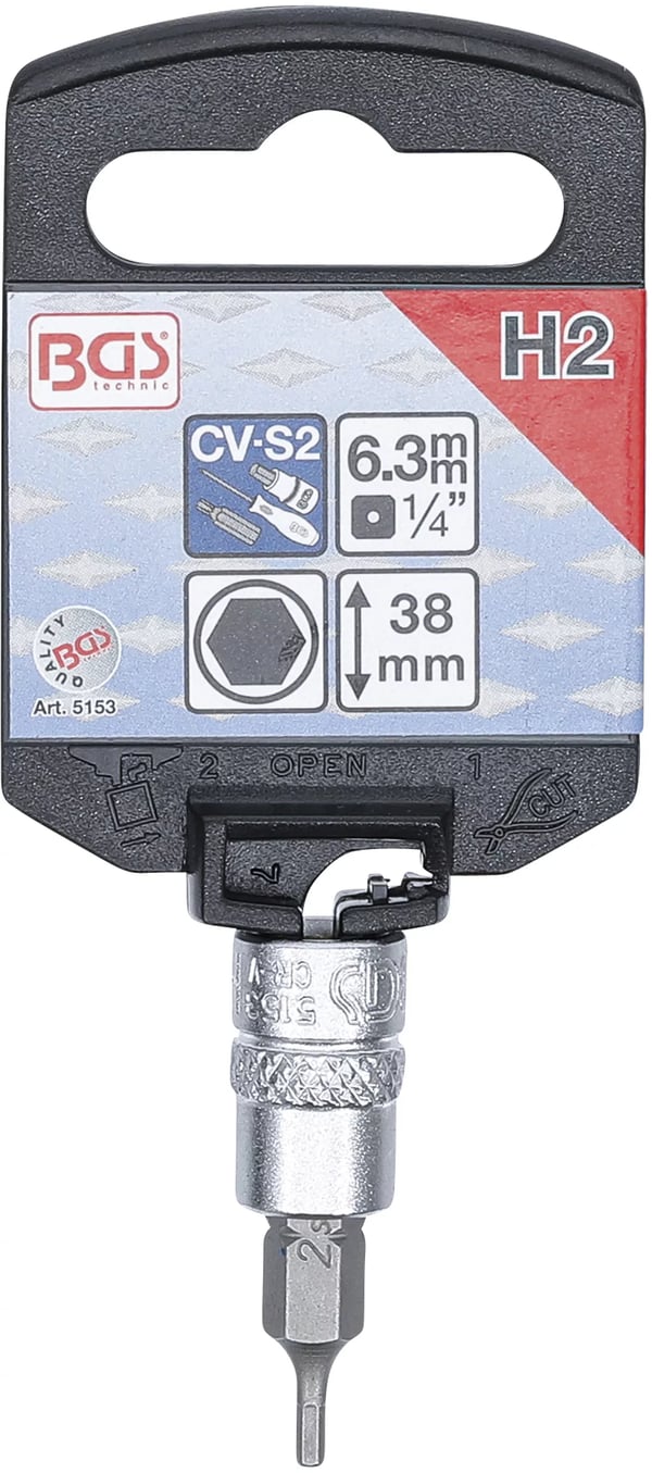Miniatyrbild 2 av 3: BGS technic Bit Socket