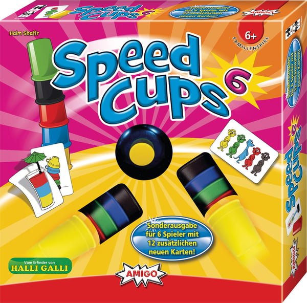 Pikkukuva 1 / 3: Amigo Speed Cups 6 15 min Lautapeli Perhe