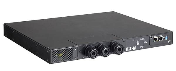 Eaton ATS16N strømforsyningsenhed (PDU) 9 AC stikkontakt(er) 1U Sort