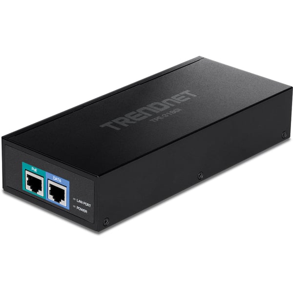 Miniatyrbild 1 av 5: Trendnet TPE-319GI 10G PoE++ Injector 10 Gigabit Ethernet