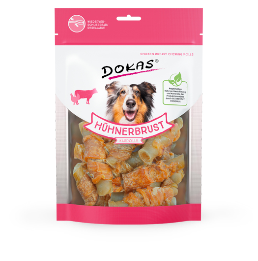 Dokas 200601 godbid til hund og kat Snacks Kylling 250 g