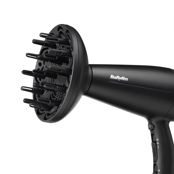 BaByliss D572DE hårtørrer 2200 W Sort