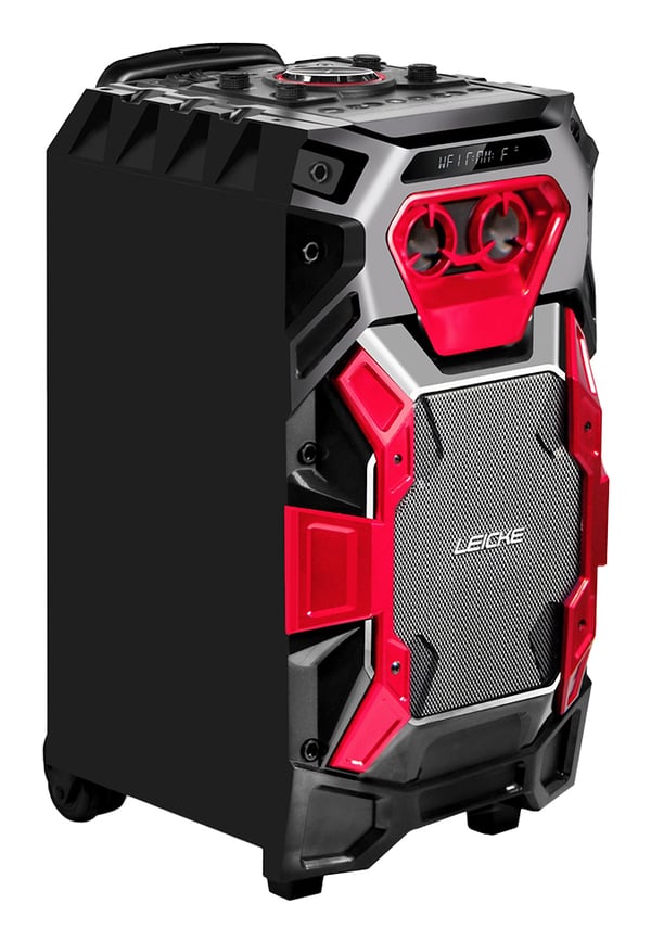 LEICKE DJ ROXXX Pro Bærbar stereohøjttaler Sort 50 W LEICKE DJ ROXXX Pro Bærbar stereohøjttaler Sort 50 W