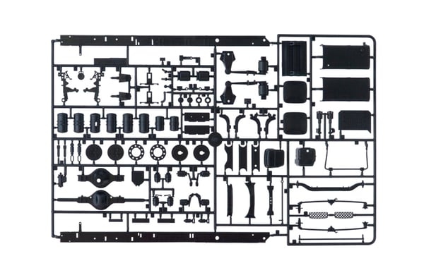 Miniatyrbild 19 av 22: Italeri 3897 Modellastbil / -släp Monteringssats 1:24