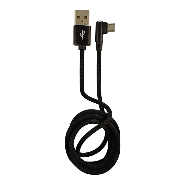 Miniatyrbild 1 av 3: LC-Power LC-C-USB-MICRO-1M-2 USB-kablar USB A Micro-USB B Svart