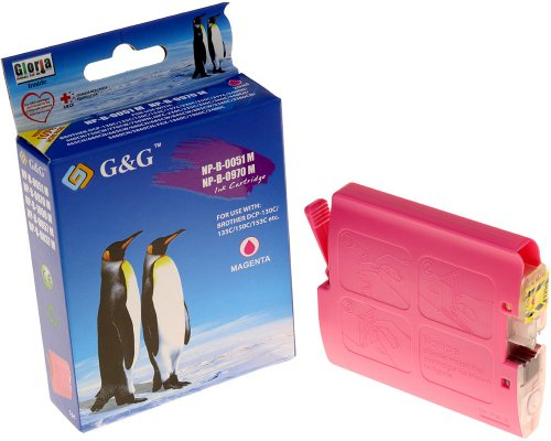 Pikkukuva 1 / 4: G&G 14541 mustekasetti 1 kpl Yhteensopiva Magenta