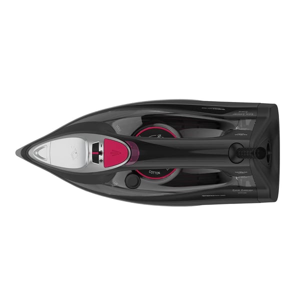 Taurus Geyser Eco Easy 2800 Tør & dampstrygejern Keramisk strygesål 2800 W Sort