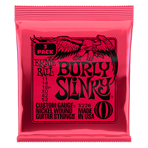 Ernie Ball P03226 Elektrisk 6 styck Nickel Gitarr